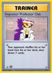 Imposter Professor Oak 73/102<br/>Ken Sugimori