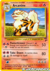 Arcanine 33/130<br/>Ken Sugimori