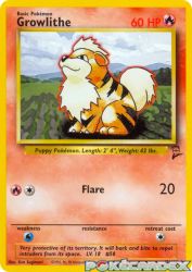 Growlithe 42/130<br/>Ken Sugimori