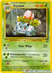 Ivysaur 44/130<br/>Ken Sugimori