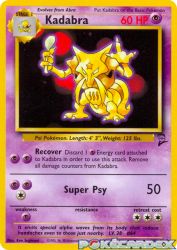 Kadabra 46/130<br/>Ken Sugimori