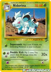Nidorina 53/130<br/>Ken Sugimori