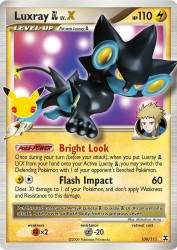 Luxray GL LV.X 109/111<br/>Mitsuhiro Arita