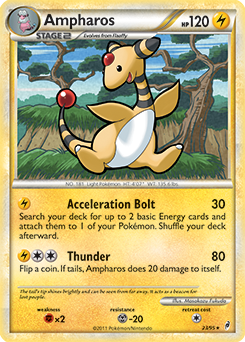 Ampharos 23/95<br/>Masakazu Fukuda