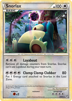 Snorlax 33/95<br/>Kent Kanetsuna