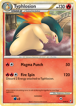 Typhlosion 35/95<br/>Kagemaru Himeno
