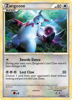 Zangoose 39/95<br/>Wataru Kawahara