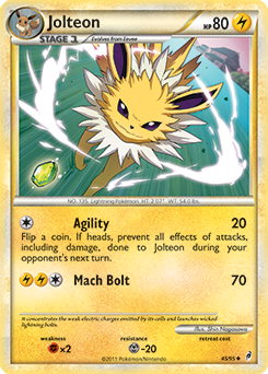 Jolteon 45/95<br/>Shin Nagasawa