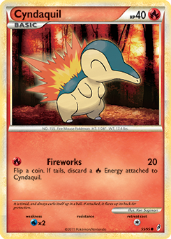 Cyndaquil 55/95<br/>Ken Sugimori