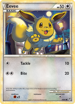 Eevee 56/95<br/>Akira Komayama