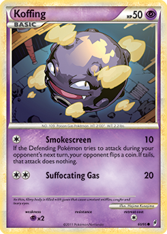 Koffing 60/95<br/>Hajime Kusajima