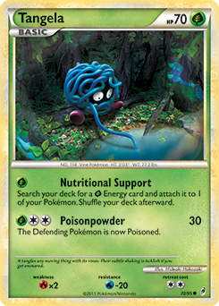 Tangela 72/95<br/>Hideaki Hakozaki