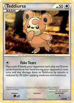 Teddiursa 73/95<br/>Ken Sugimori