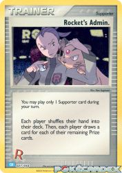 Rocket's Admin. 027/034<br/>Ken Sugimori