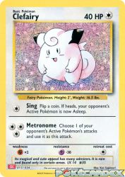 Clefairy 013/034<br/>Ken Sugimori