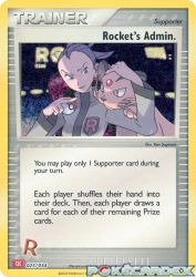 Rocket's Admin. 025/034<br/>Ken Sugimori