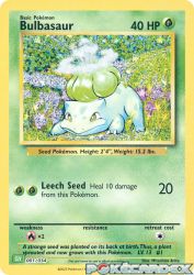Bulbasaur 001/034<br/>Mitsuhiro Arita