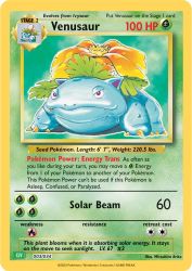 Venusaur 003/034<br/>Mitsuhiro Arita