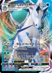 Ice Rider Calyrex-VMAX 4/8<br/>5ban Graphics