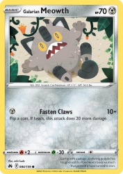 Galarian Meowth 84/159<br/>miki kudo