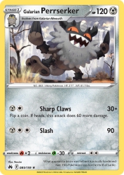 Galarian Perrserker 85/159<br/>Teeziro