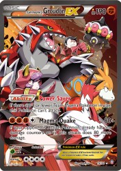 Team Magma's Groudon-EX 15/34<br/>nagimiso