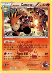 Team Magma's Camerupt 2/34<br/>Shin Nagasawa