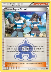 Team Aqua Grunt 26/34<br/>GAME FREAK inc.