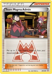 Team Magma Admin 29/34<br/>GAME FREAK inc.