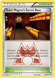 Team Magma's Secret Base 32/34<br/>Ryo Ueda