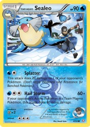 Team Aqua's Sealeo 4/34<br/>Naoki Saito