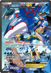 Team Aqua's Kyogre-EX 6/34<br/>nagimiso