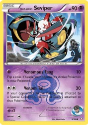 Team Aqua's Seviper 9/34<br/>Naoki Saito