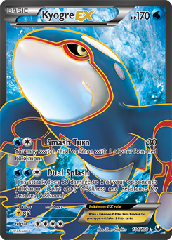 Kyogre-EX 104/108<br/>5ban Graphics