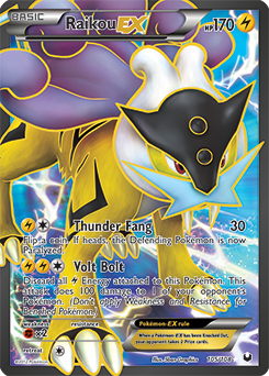 Raikou-EX 105/108<br/>5ban Graphics