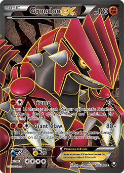 Groudon-EX 106/108<br/>5ban Graphics
