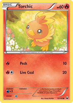 Torchic 15/108<br/>Atsuko Nishida