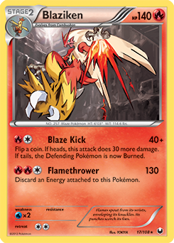 Blaziken 17/108<br/>TOKIYA