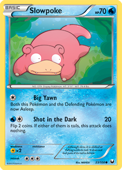 Slowpoke 23/108<br/>MAHOU