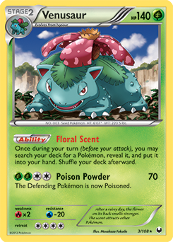 Venusaur 3/108<br/>Masakazu Fukuda