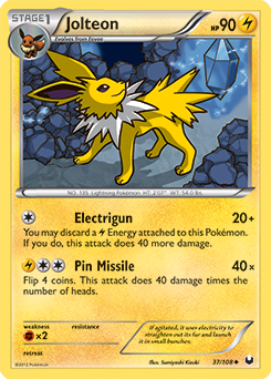 Jolteon 37/108<br/>Sumiyoshi Kizuki