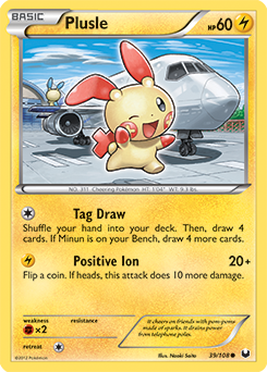Plusle 39/108<br/>Naoki Saito