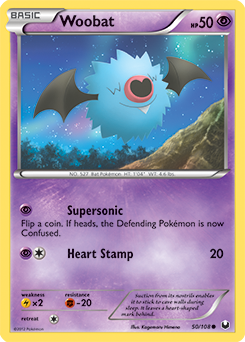 Woobat 50/108<br/>Kagemaru Himeno