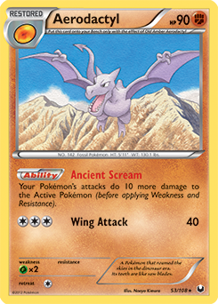 Aerodactyl 53/108<br/>Naoyo Kimura