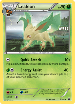 Leafeon 6/108<br/>Ryo Ueda