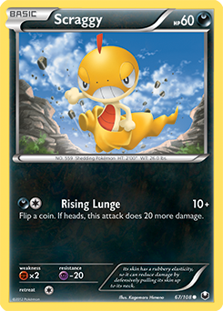 Scraggy 67/108<br/>Kagemaru Himeno