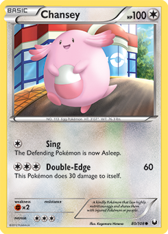 Chansey 80/108<br/>Kagemaru Himeno