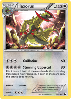 Haxorus 89/108<br/>Akira Komayama