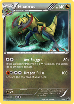 Haxorus 16/20<br/>Eske Yoshinob