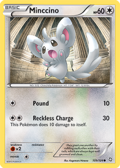 Minccino 109/124<br/>Kagemaru Himeno